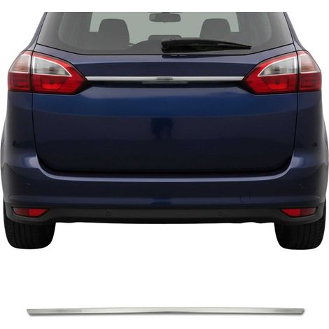 Poignée de Coffre Arrière pour Ford C-Max II 10-2019 acier inox (1/5)