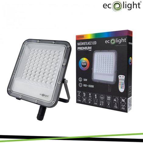 PROIETTORE LED 50W RGB + 6500K IP65 - Luce FREDDA (1/3)
