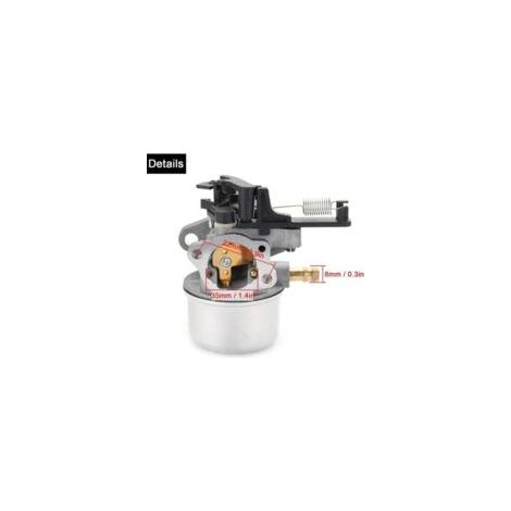 591137 590948 Carburateur pour Briggs & Stratton 111P02 114P02 11P902 121Q02 121Q07 121S02 121S07 121S75 124Q02 Nettoyeur haute pression 775EX TB360 Tondeuse à gazon, avec filtre à air 795066 (1/4)