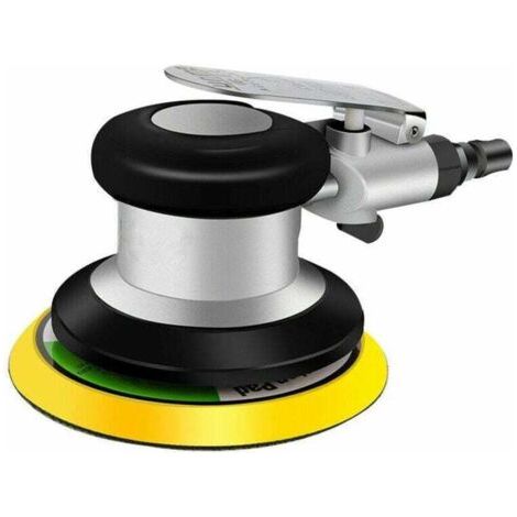 Professionnel Ponceuse excentrique à air comprimé, polisseuse pneumatique à double action haute performance mini avec, 9500tr/min, (1pcs, 125mm)-