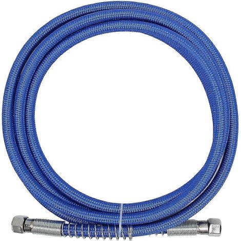 Tuyau vapeur AURA en caoutchouc silicone résistant aux hautes températures, pour chaudières haute pression, bleu, 3 m (9,8 pi) (1/5)