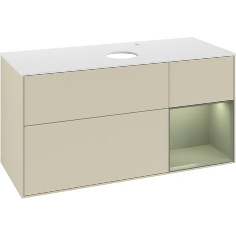 Villeroy & Boch F951GMHJ meuble sous-lavabo Finion F95