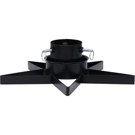Christmas Tree Stand Black 47x47x13.5 cm vidaXL (1/5)