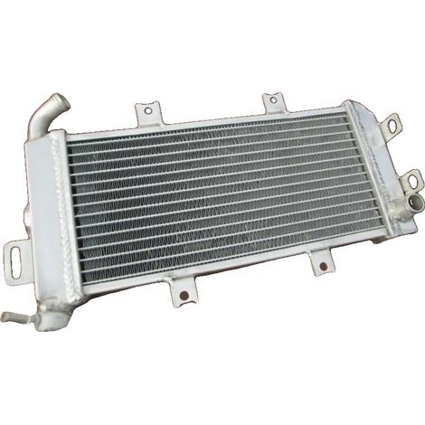 Radiador de aluminio, compatible con Kawasaki Ninja 650R EX650, eficiencia de refrigeración mejorada, construcción ligera, soldadura TIG. (1/4)