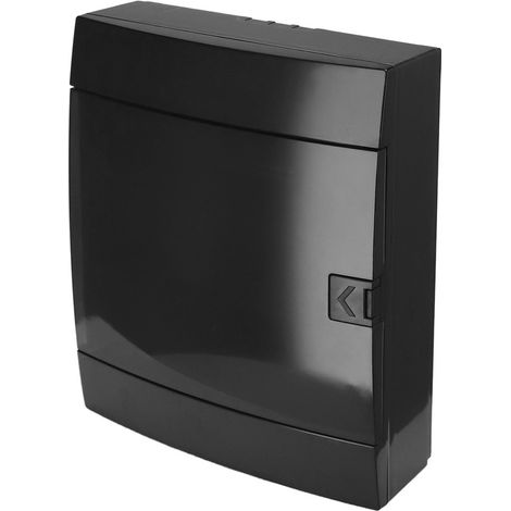 Coffret électrique nu 24 modules (2x12) IP40 étanche noir – Résistance aux chocs IK08 – Pour chantiers humides – Horoz Electric (1/4)