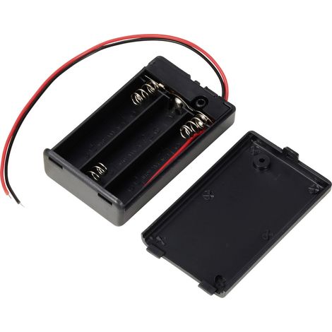 TRU COMPONENTS TC-13220672 Batteriehalter 3x Micro (AAA) Kabel (L x B x H) 63 x 37 x 17 mm