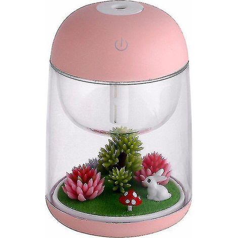 Humidificateur Miniature Paysage-Rose (1/2)