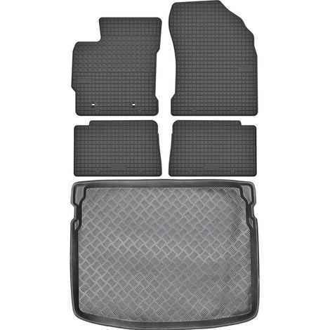 Toyota Auris II Schrägheck (2012–2018) – SET: Gummifußmatten + Kofferraummatte