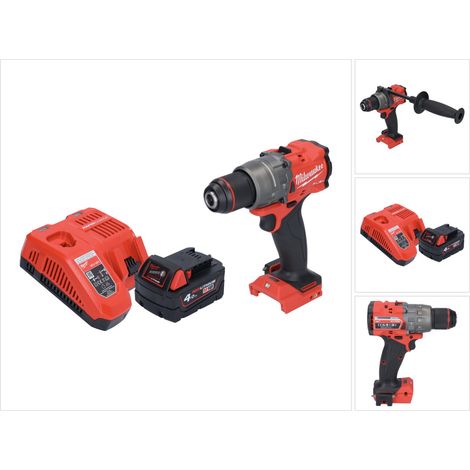 Milwaukee M18 FPD3-401 Akku Schlagbohrschrauber 18 V 158 Nm Brushless + 1x Akku 4,0 Ah + Ladegerät