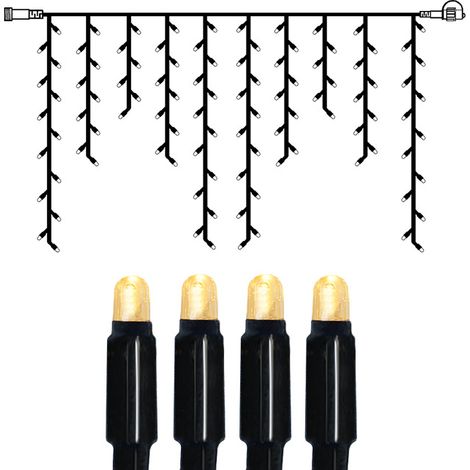 Lichtervorhang ,EXTRA', System 24, Zubehör, 98 LEDs, warmweiß, 2m, 1,74W (1/5)