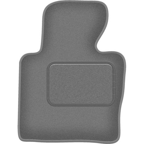 Alfombrilla de terciopelo para el conductor del Range Rover III L322 Vogue SUV (2001-2012) Grafito