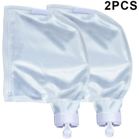 Sacs pour Nettoyeur de Piscine en Nylon Remplacement de Sac Zipper pour Polaris 280 ou 480,Sacs à en Maille à Usage Multiple (2 pièces) (1/4)