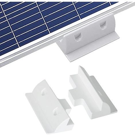 Montagehalterung für Solarmodule, 2-teilige seitliche Montagehalterung für Solarmodule, Solarmodulhalterung für Wohnmobile und Wohnwagen (1/5)