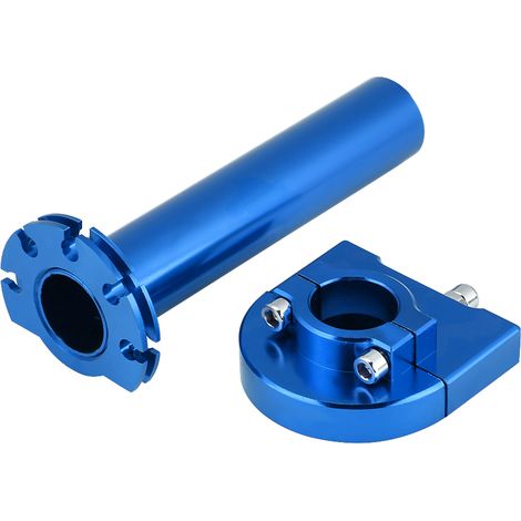 Universal 7/8 22 Mm Grootbar Groot Twist Grips for Motorcycle Scooter Dirt Bike (Gold) (Orange) (1/5)