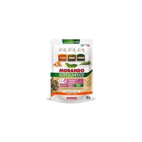 CIBO GATTO MORANDO S/FOOD EXIGENT 85 G ANATRA