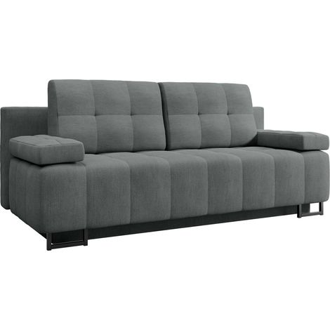 Sofá cama Columbus 151, Lumo 75, Almacenaje, 0, 90x200x90cm, Muebles ya montados