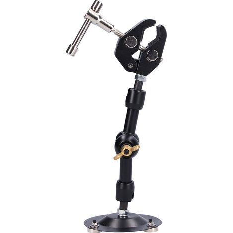Pince soudure support flexible établi soudure outil fixation stable avec pad caoutchouc pour réparation entretien électronique bijoux 1 pièce acier allié (1/5)