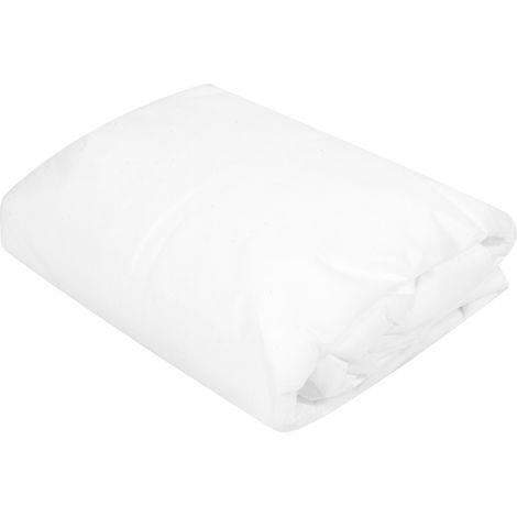 Toile de protection pour plantes, protection contre la chaleur et le froid en hiver, hydratante, flottante, blanche, 3 x 15 m (1/5)
