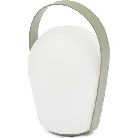 PROLOISIRS Lampe de table large Bob Loop - 20 x 18 x 29 cm - amande