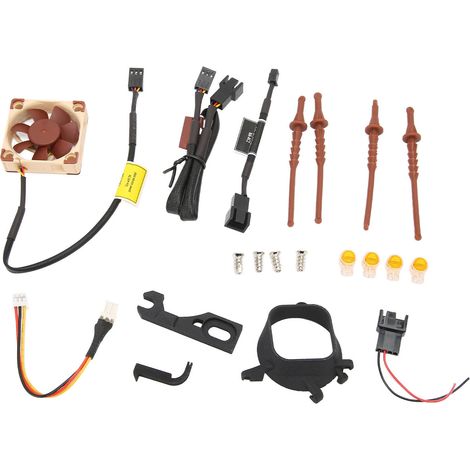 Kit de montage silencieux imprimé en 3D pour ventilateur de refroidissement de console de jeux SEGA Dreamcast DC  mini radiateur sans balais
