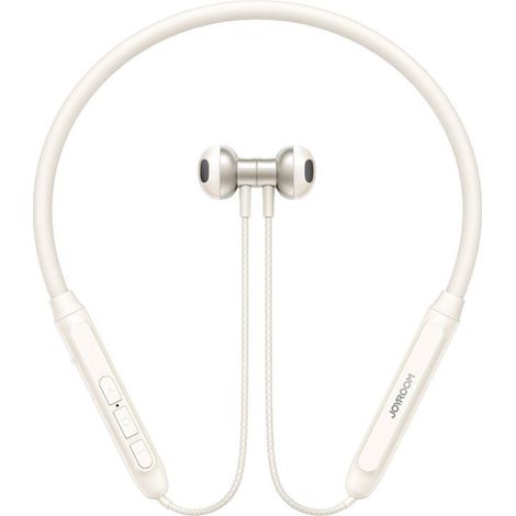Joyroom magnetische bluetooth kopfhorer sport nackenbugel ohrstopsel 142 mm - wei 211772127 (1/5)