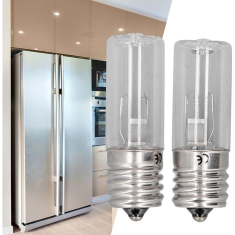 Lampe UVC 10 V/3 W pour désodoriser et éliminer les acariens des armoires de réfrigérateur. Culot E17. (1/5)