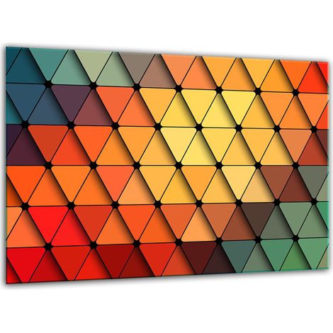 Schneidebrett aus gehärtetem Glas, 30 x 22 cm, Mosaik (1/5)