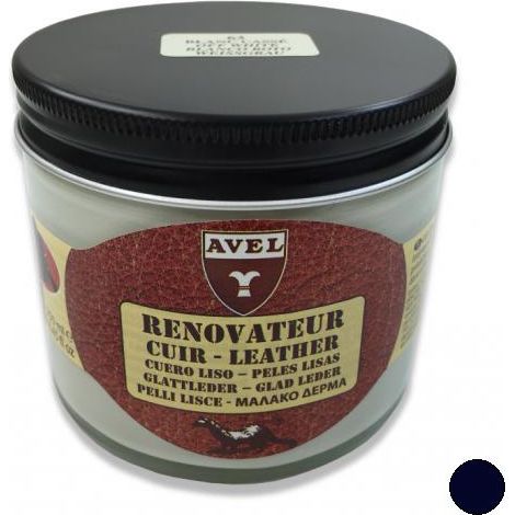 Baume cuir rénovateur bleu marine 275ml Avel (1/5)