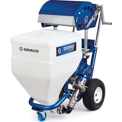 TexSpray APX 8200 Glattbeschichtungssprühgerät – 230 V – GRACO – Beutelentleerungsrolle – 17N353