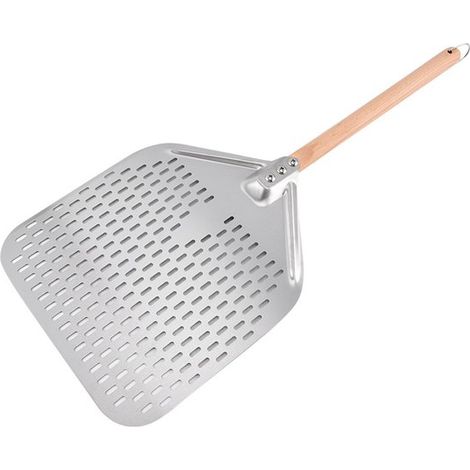 Pelle à pizza rectangulaire - Aluminium anodisé - Professionnelle - Ustensile de cuisine (1/5)
