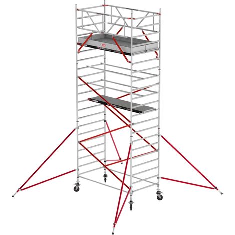 Altrex Fahrgerüst RS Tower 52 Aluminium mit Fiber-Deck Plattform 7,20m AH 1,35x2,45m (1/5)