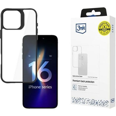 Apple iPhone 16 Pro Max - 3mk Satin Armor Case+ (1/5)