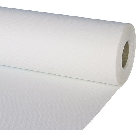 Semin – Toile de verre à peindre 25 m x 1 m – Motif maille – 105 g/m² – Pour murs intérieurs abîmés – Masque fissures et défauts