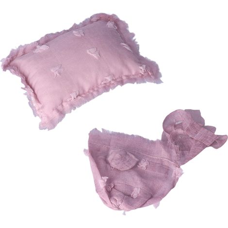 Lot de coussin chapeau pour nouveau-né séance photo studio, violet clair, doux et confortable pour bébé. (1/5)
