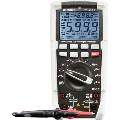 [NEUWERTIG] B-Ware Voltcraft Vc 460 E Hand Multimeter Digital Kalibriert Nach Werksstandard Ip65