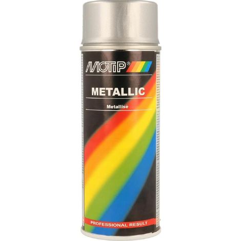 PEINTURE ACRYLIQUE KOMPAKT 51080 GRIS METALLISE 400ML MOTIP