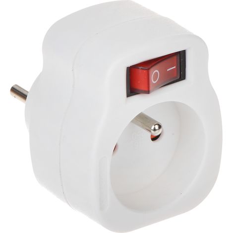 Steckdose mit Schalter MCE-13 230 V 3500 W