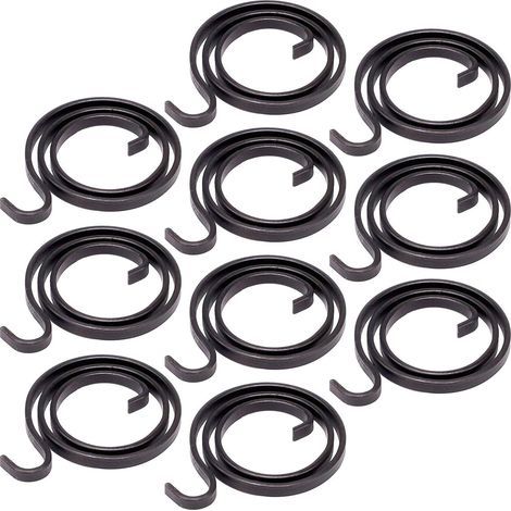 10 Pièces Ressorts de Poignée de Porte 1.9 Tours Bobine Interne de Poignée 2.9mm de Largeur pour Remplacement de Pièces de Poignées et Serrures (1/5)