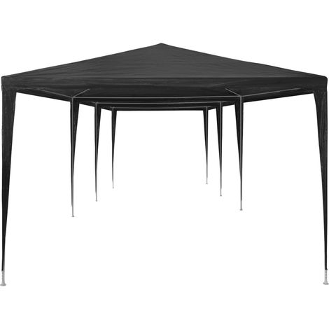 Tente de réception 3x9 m PE Anthracite (1/5)