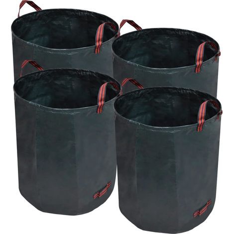 reno – 272L Abfallbeutel – 4er-Pack reißfeste Beutel – 150 g/m² – Wasserabweisend mit verstärkten Griffen (1/5)