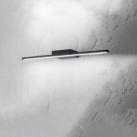 Applique miroir carrée gea luce one gap491c led ip44 applique moderne