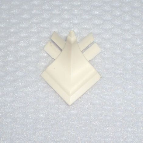 RACCORDO ANGOLO ESTERNO ANGOLARE PROFILO RACCORDO IGIENICO PVC BIANCO