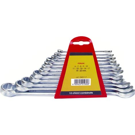 Chiavi combinate 12 pz.