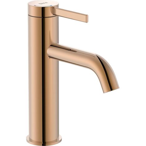 Grifo para lavabo con cuerpo liso Cold Start ONA - ROCA Color: Oro rosado (1/2)