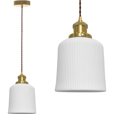 LAMPADA A SOSPENSIONE APP1173 WHITE E27