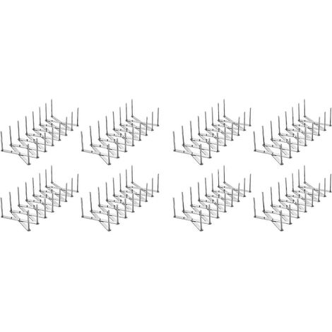 Buntglasständer (8er-Set), verstellbarer Aufbewahrungsorganizer für Buntglas, Gemälde und Bücher. (1/5)