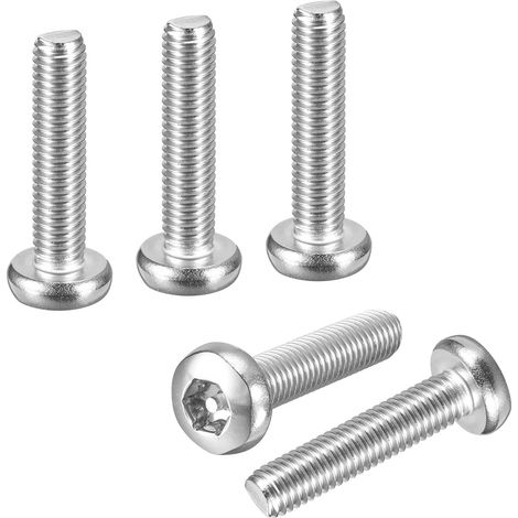 Vis Torx de sécurité à tête cylindrique M8x35mm 10 Pièces (1/5)