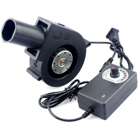 Ventilateur électrique DC12V 6A ventilateur de fusion avec contrôleur vitesse Variable et sortie for le camping la randonnée pique-nique (1/2)