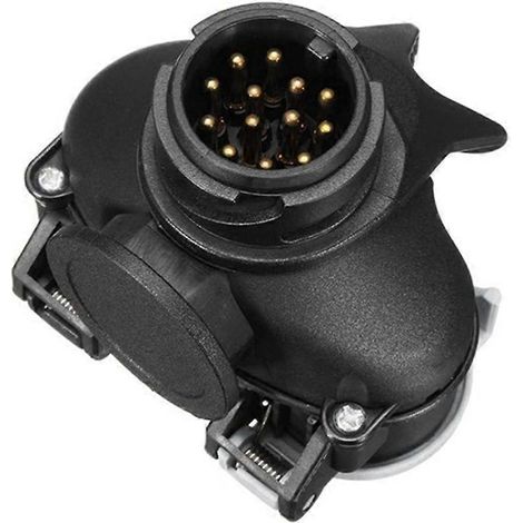 Adaptateur de barre de remorquage pour caravane et camping-car, convertisseur de prise et de fiche pour remorque --- (1/5)