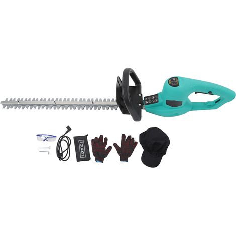 24V Taille-haie sans fil double lame, 800W Coupe-bordure électrique à charge DC, sécateur haie rechargeable (1/5)